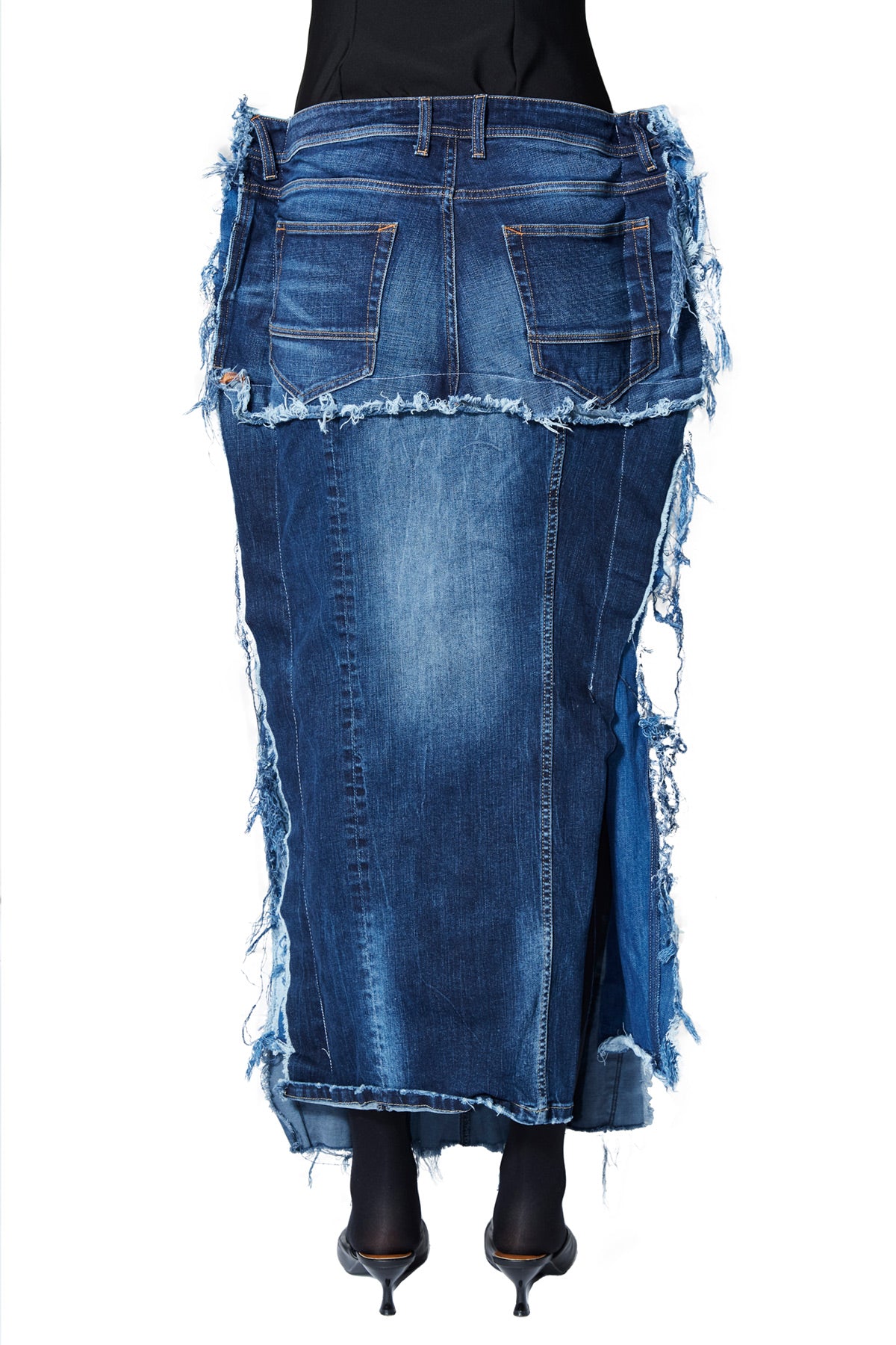 YAMA DENIM MAXI SKIRT