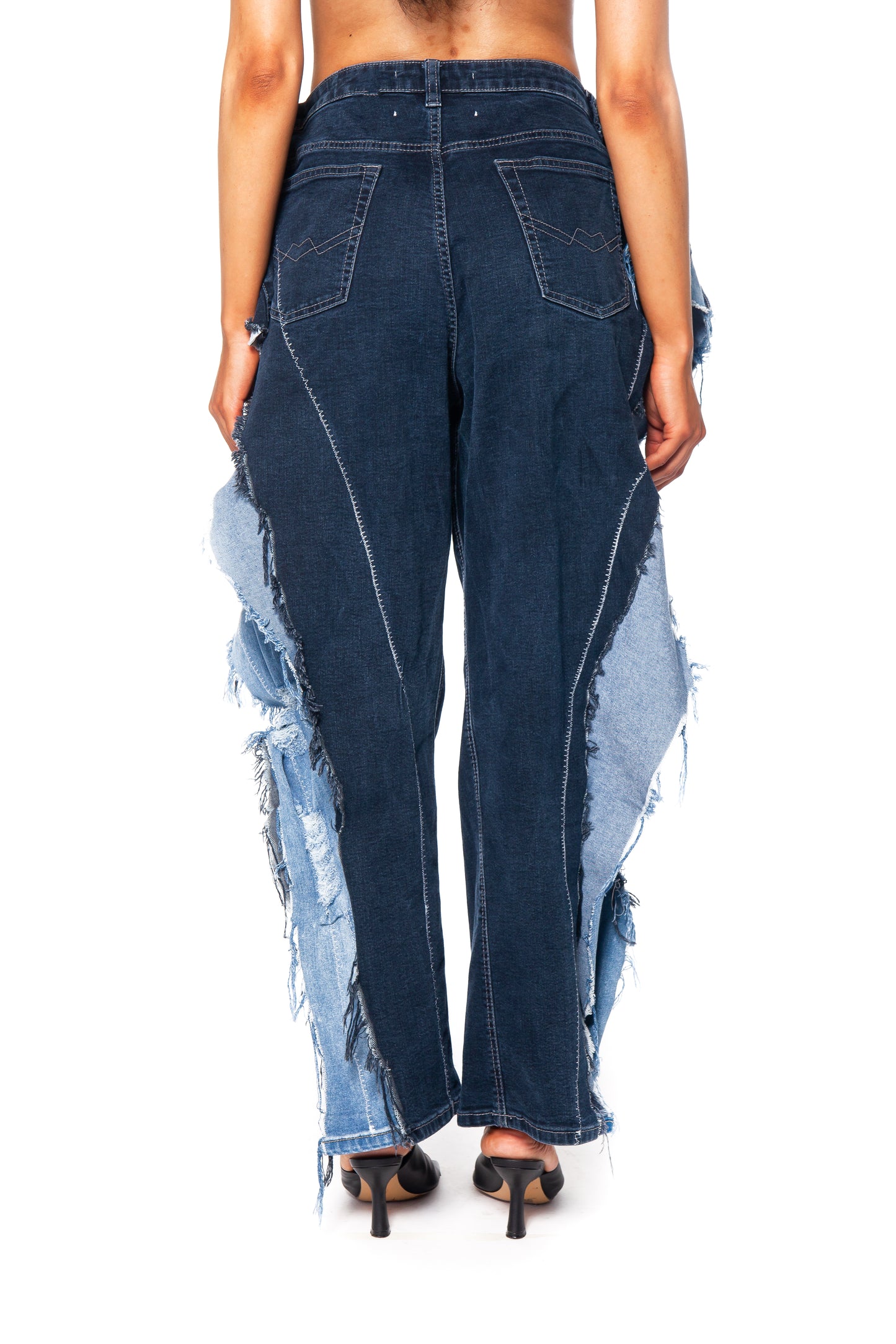 YAMA DENIM PANTS (HIGH WAISTED)